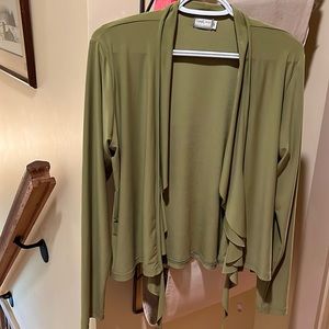 Sympli short light green cardigan - excellent condition- size 12
